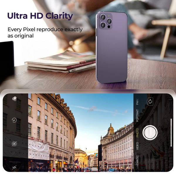 iPhone 14 Pro Max/14 Pro Titanium PVD Camera Lens Protector